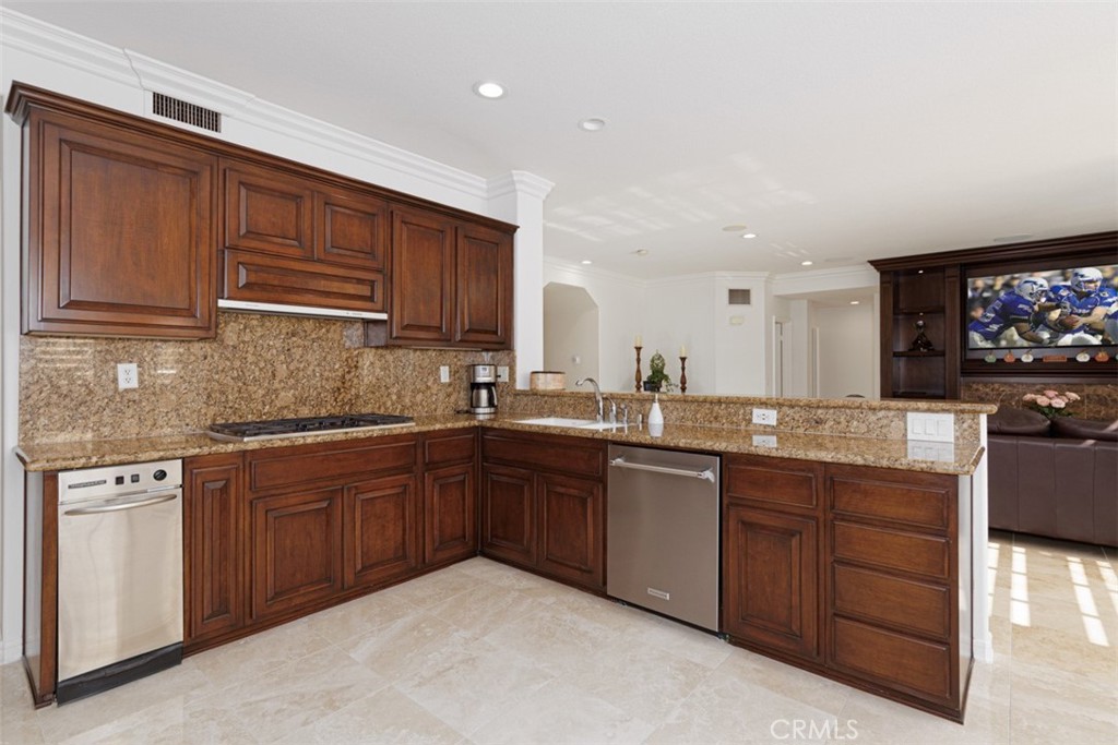 17722 Neff Ranch Road Yorba Linda, CA 92886 - Photo 12 of 63 a kitchen with sink and cabinets