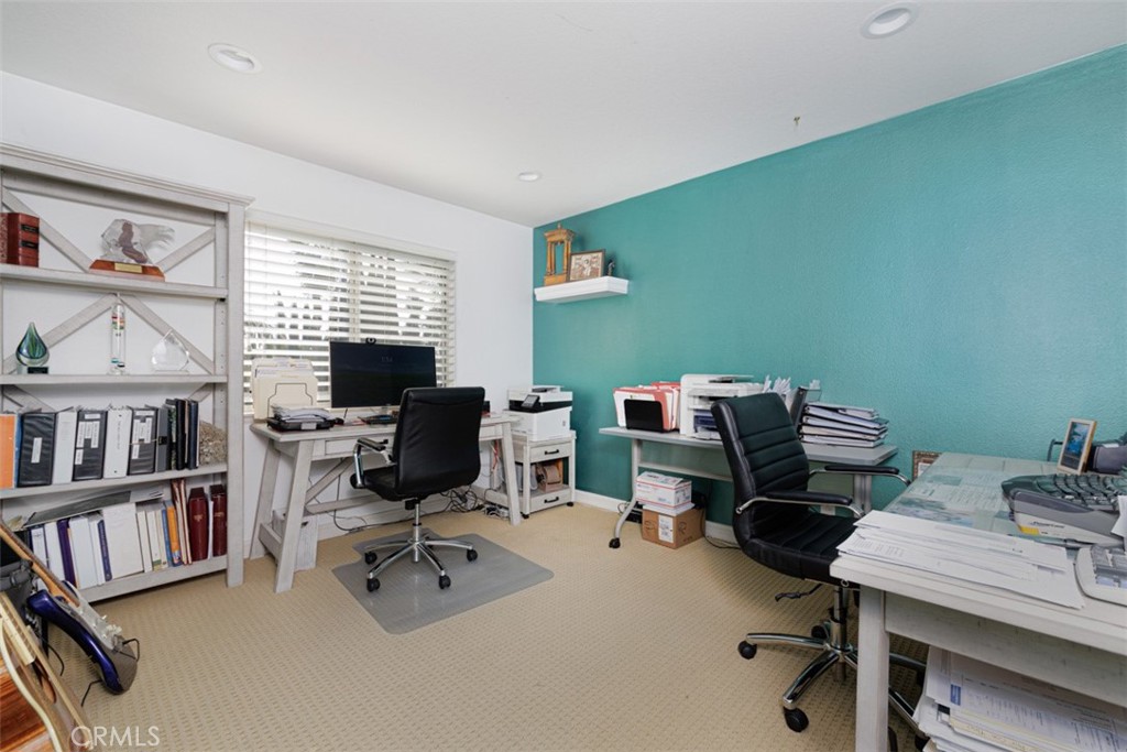 17722 Neff Ranch Road Yorba Linda, CA 92886 - Photo 31 of 63 a view of a workspace with a window