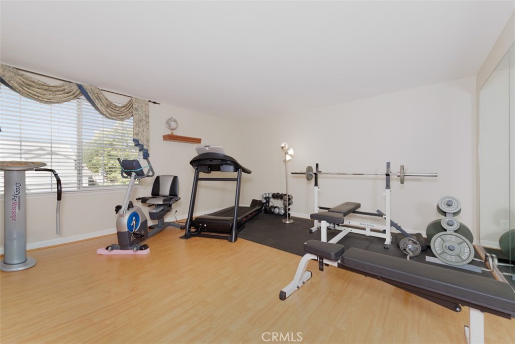 17722 Neff Ranch Road Yorba Linda, CA 92886 - Photo 34 of 63 a view of a room with gym equipment