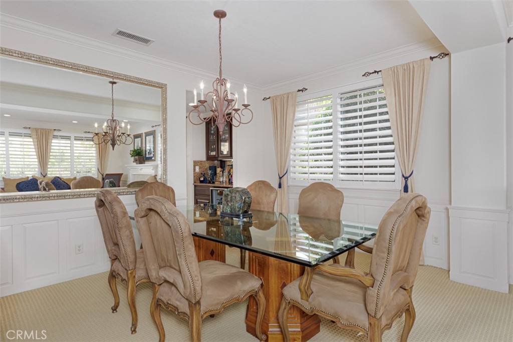 17722 Neff Ranch Road Yorba Linda, CA 92886 - Photo 7 of 63 a dining room with furniture and window