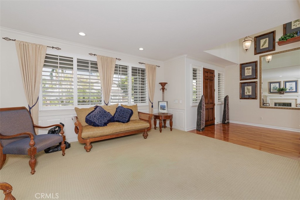 17722 Neff Ranch Road Yorba Linda, CA 92886 - Photo 61 of 63 a living room with furniture and a large window