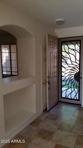 a bathroom with a bathtub and a sink