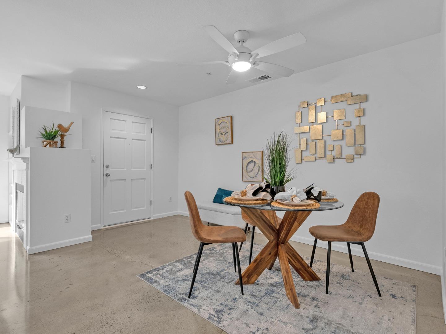 6978 Gregorich Drive, Unit E San Jose, CA 95138 - Photo 9 of 24 a view of a livingroom with furniture and furniture