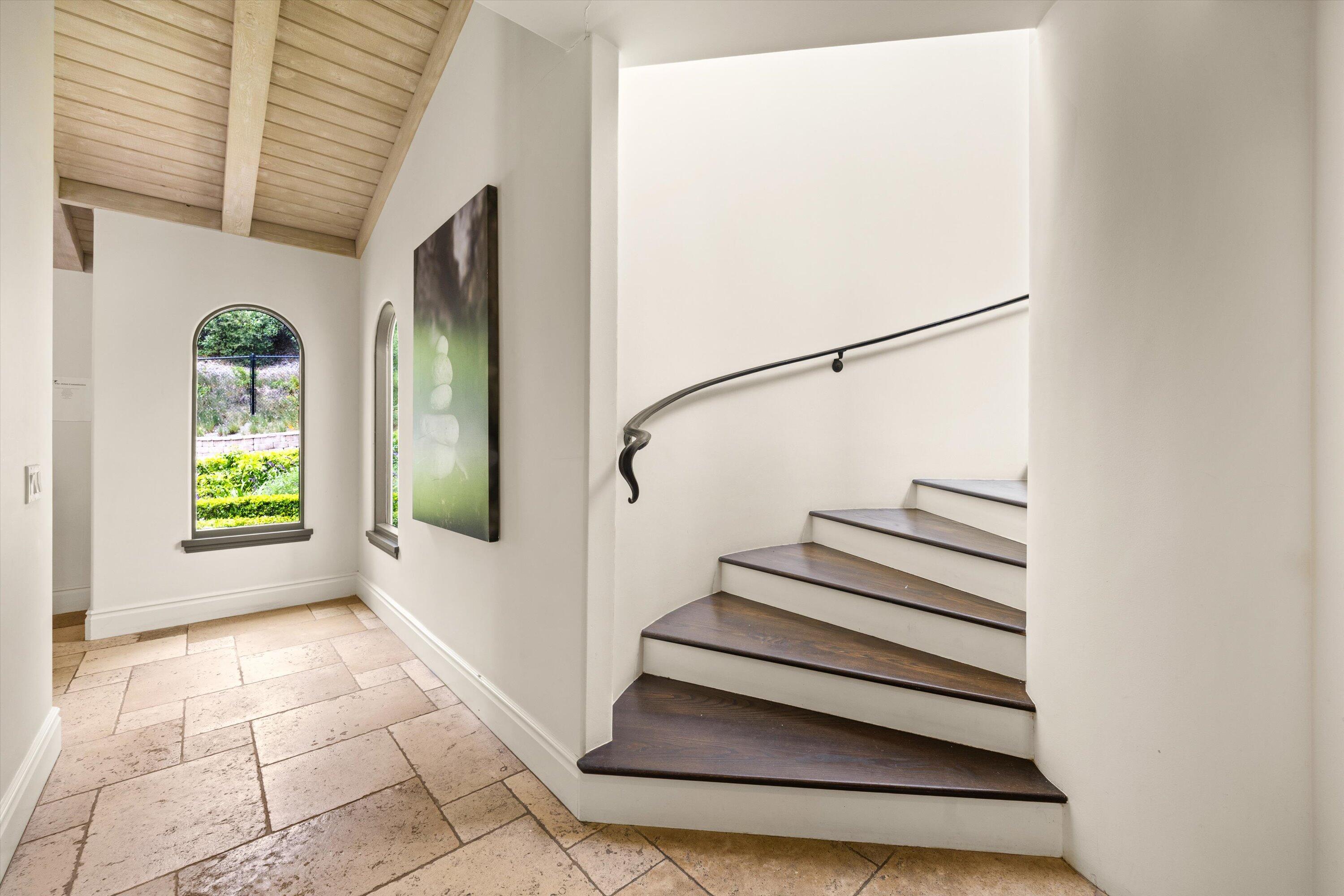 1151 Glenview Road Montecito, CA 93108 - Photo 24 of 61 Stairs to Primary Suite