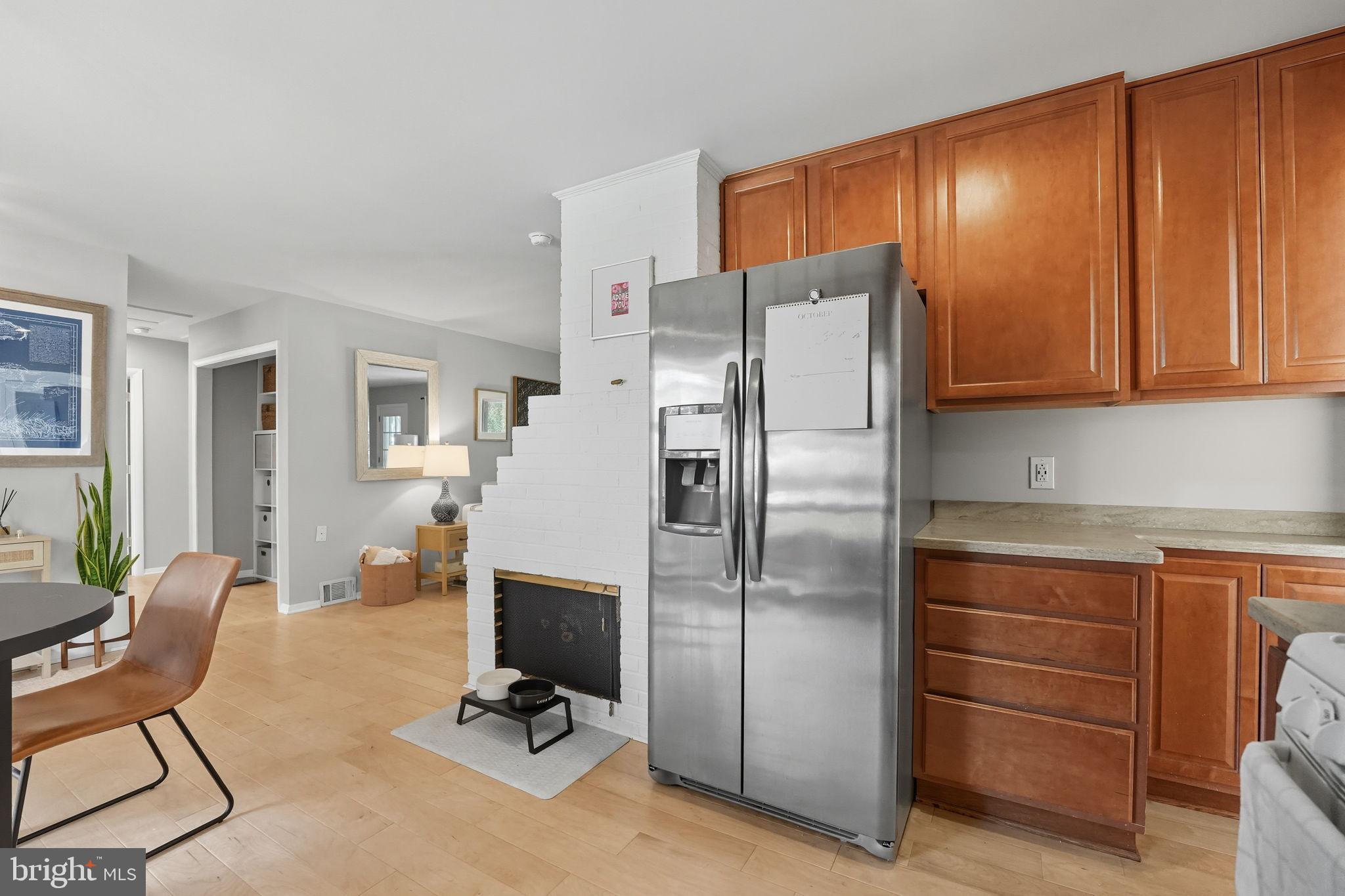 7317 Floyd Avenue Springfield, VA 22150 - Photo 19 of 33 Modern kitchen with sleek appliances.