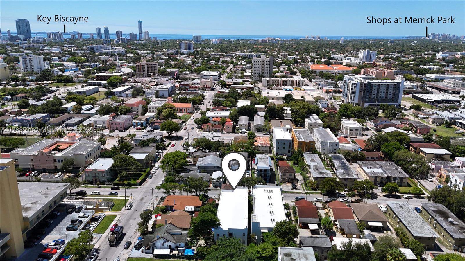 1021 Northwest 3rd Street, Unit 201 Miami, FL 33128 - Photo 23 of 27 an aerial view of a city