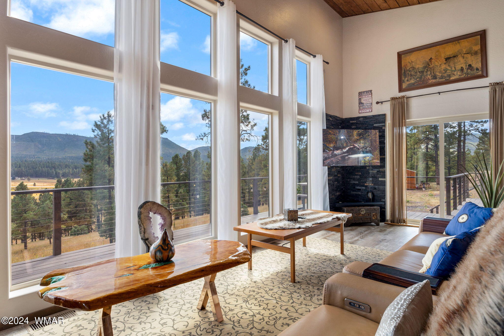 63 2330 Alpine, AZ 85920 - Photo 2 of 40 PANORAMIC VIEW FROM GREAT ROOM
