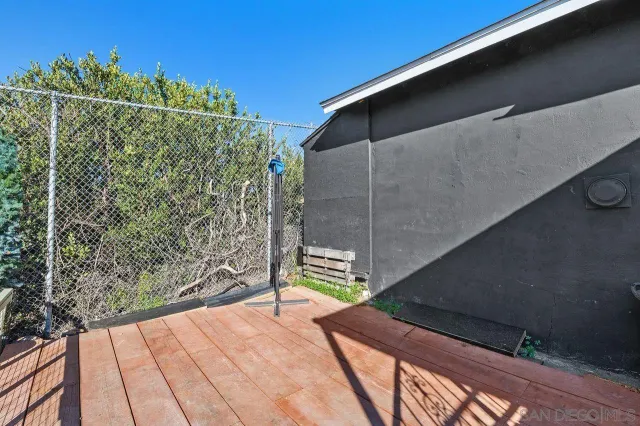 a view of an outdoor space and a balcony