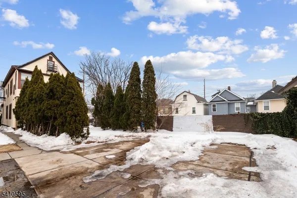 a view of a snow covered in snow