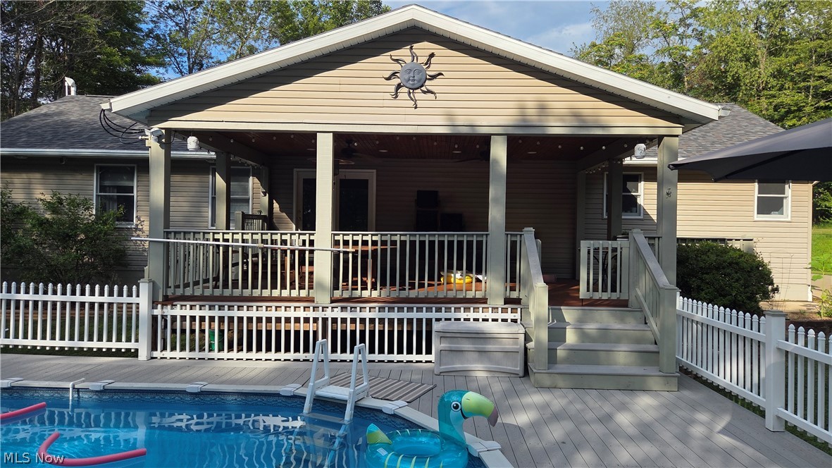 239 Cornes Road Little Hocking, OH 45742 - Photo 10 of 50 Covered deck