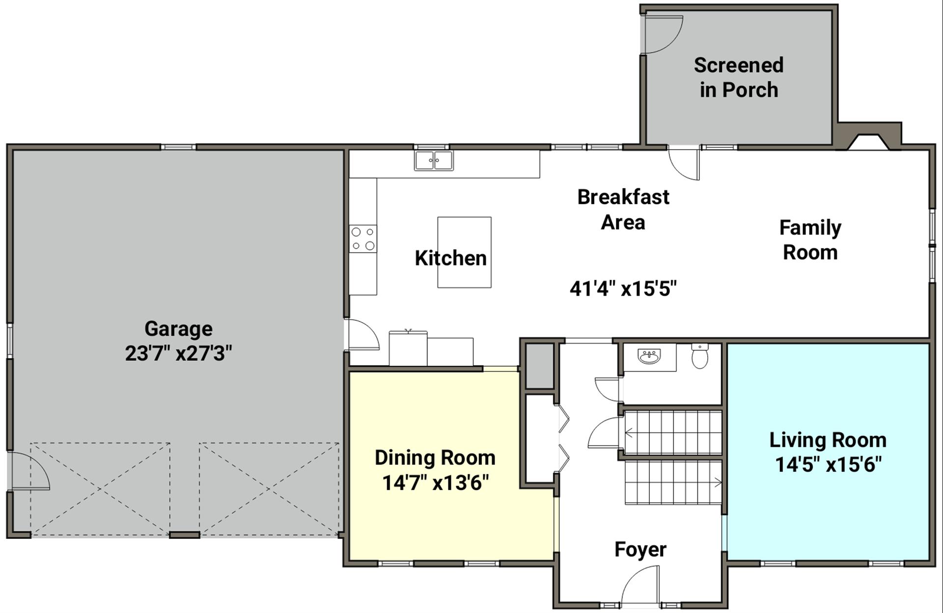 1813 Millbridge Road Salem, VA 24153 - Photo 3 of 47 First Floor
