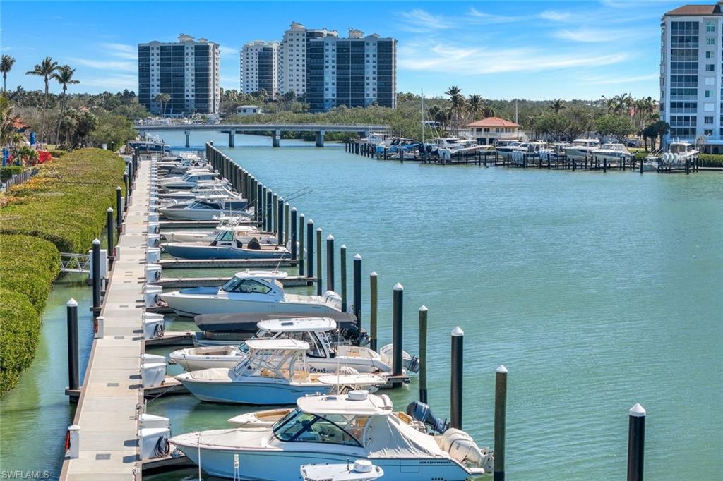 425 Dockside Drive, Unit 604 Naples, FL 34110 - Photo 34 of 34 a view of city with ocean