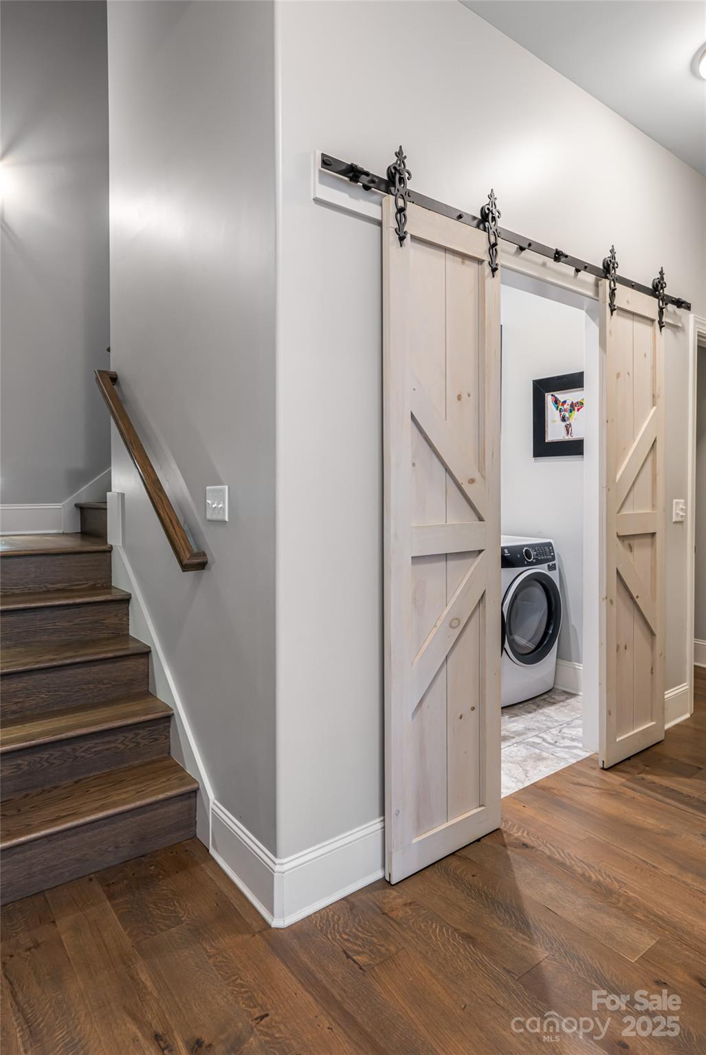 64 Waterhill Way Fletcher, NC 28732 - Photo 16 of 48 a view of a hallway with staircase