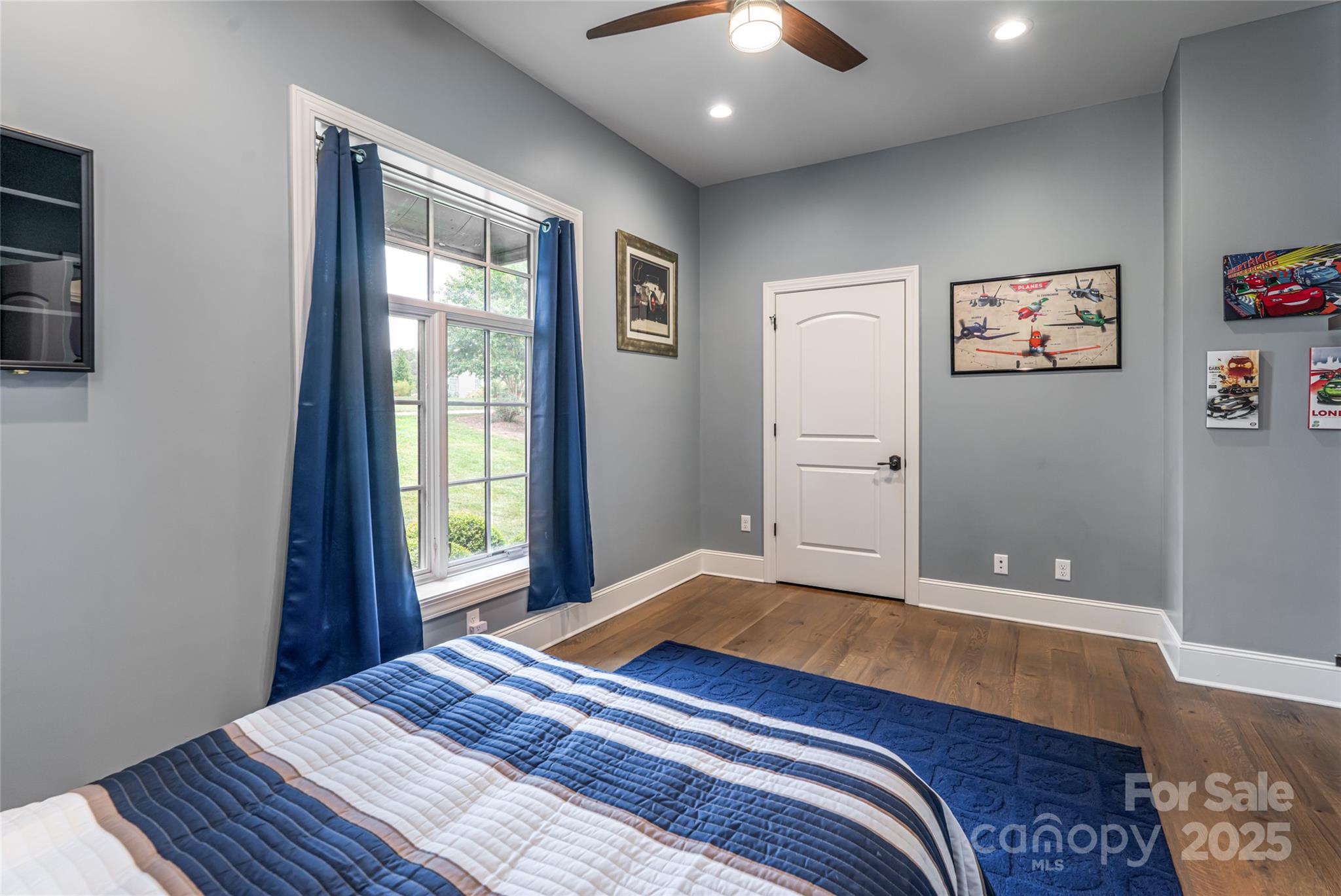 64 Waterhill Way Fletcher, NC 28732 - Photo 24 of 48 a bedroom with a bed and a window