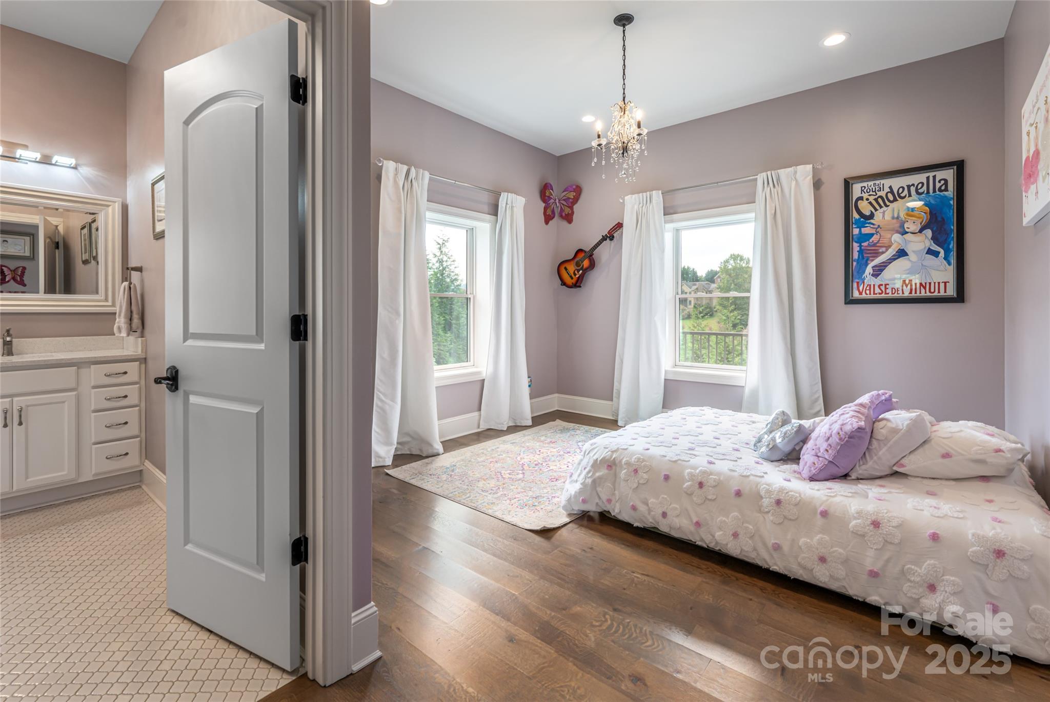 64 Waterhill Way Fletcher, NC 28732 - Photo 26 of 48 a bedroom with a bed and a window