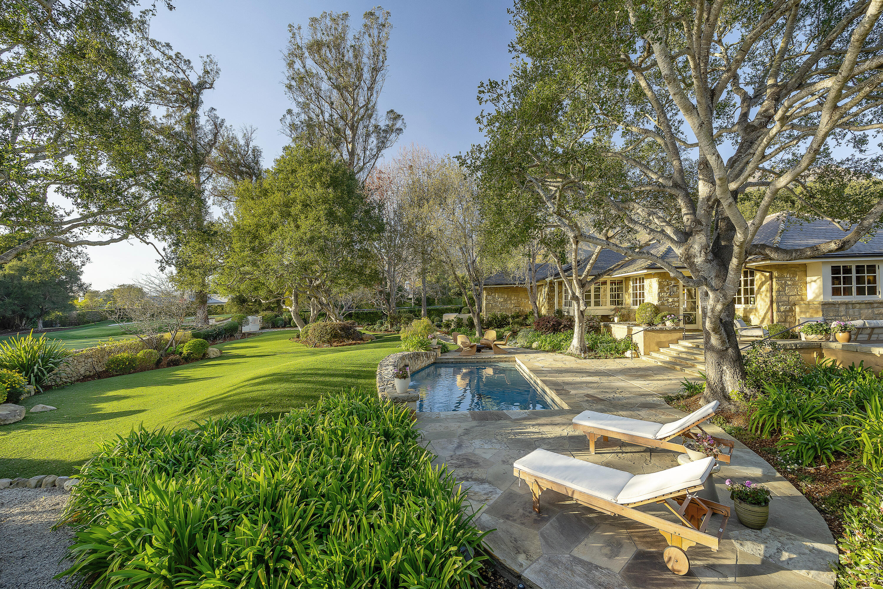 2125 10 Acre Road Santa Barbara, CA 93108 - Photo 25 of 37 Back Exterior Pool