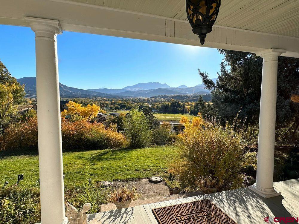 39778 Pitkin Road Paonia, CO 81428 - Photo 33 of 45 a view of balcony with garden