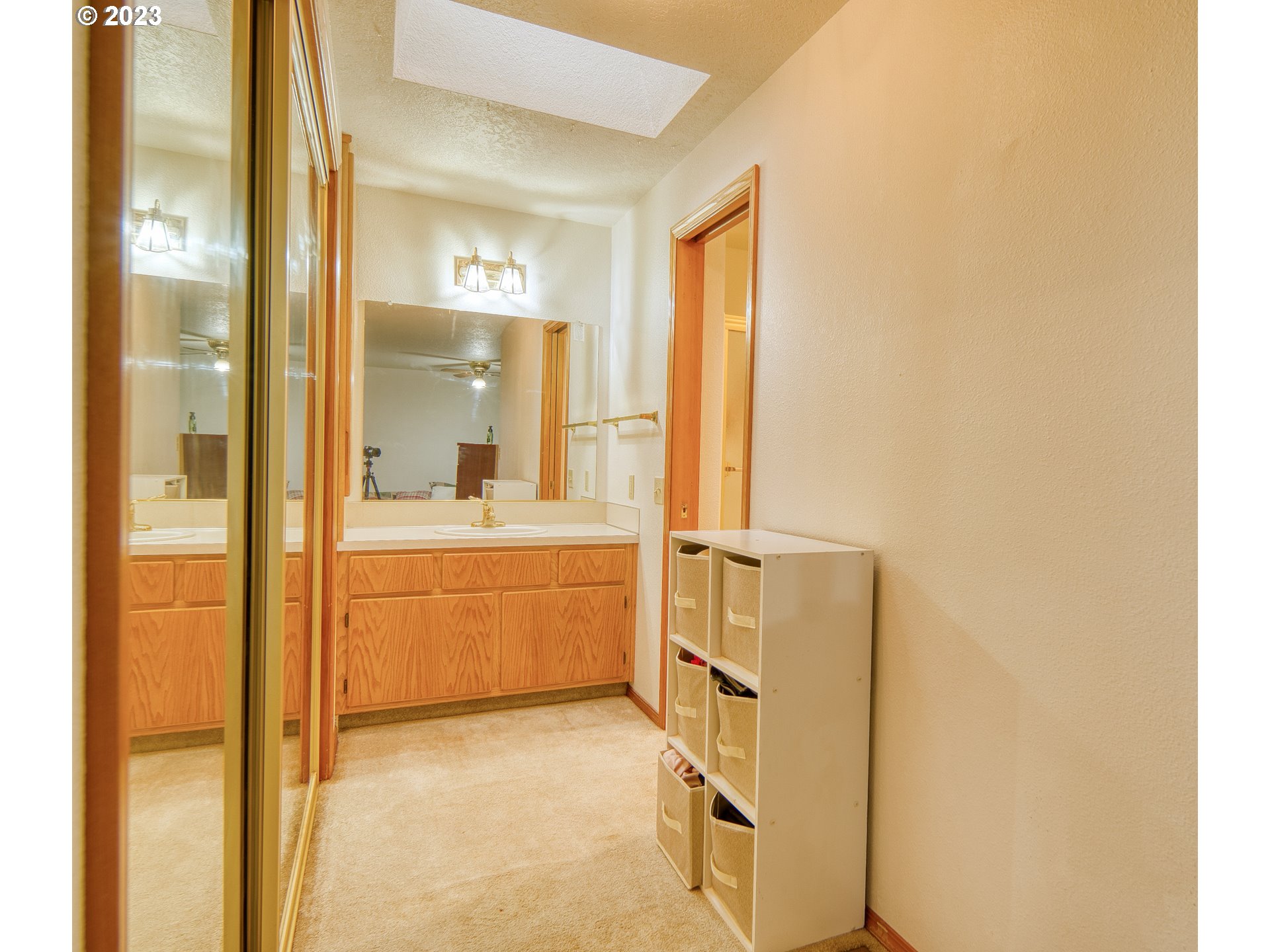 33912 Southeast Everett Way Scappoose, OR 97056 - Photo 18 of 32 a bathroom with a sink and a mirror