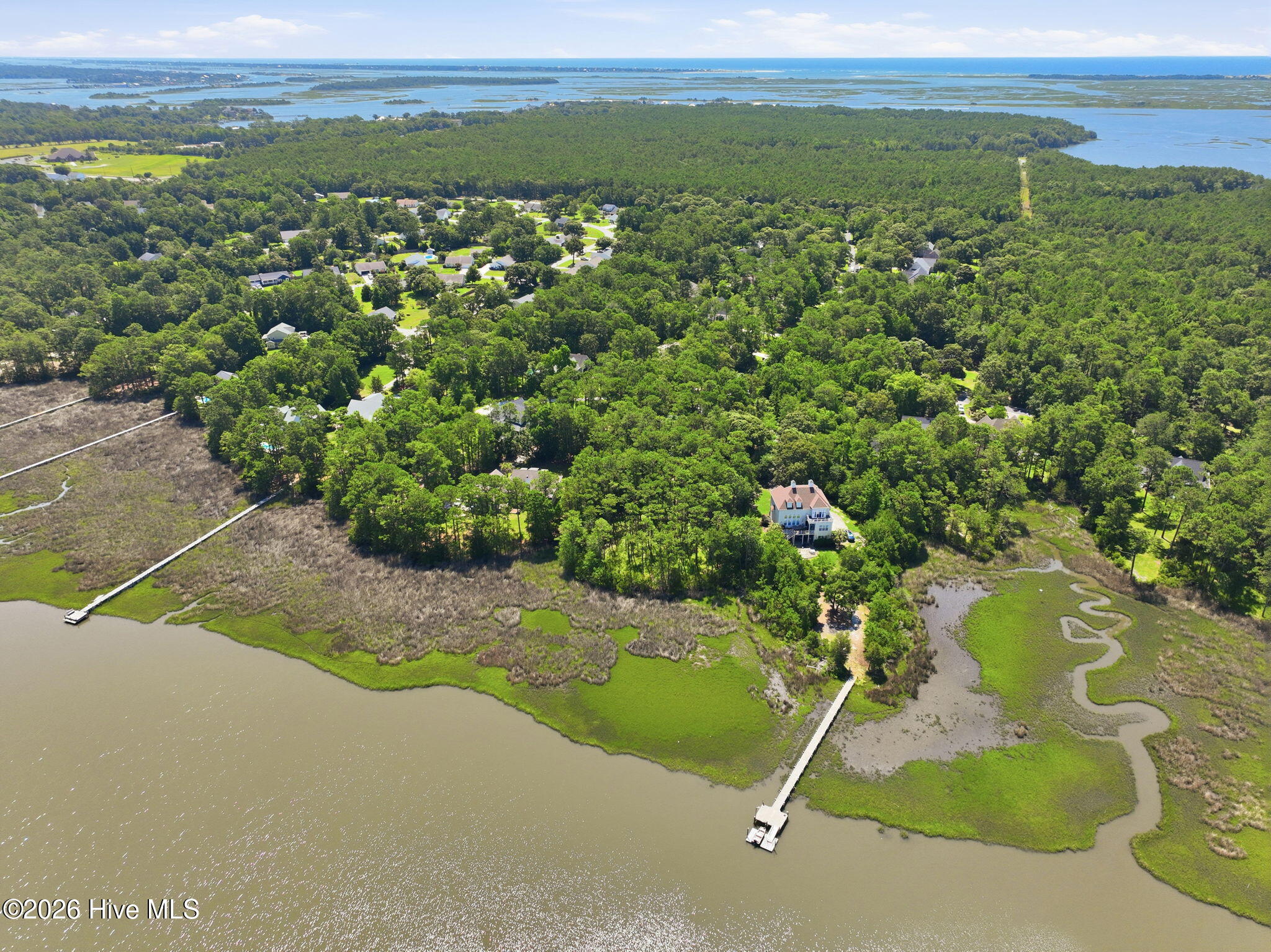 123 White Swan Way Road Swansboro, NC 28584 - Photo 12 of 17 Aerial