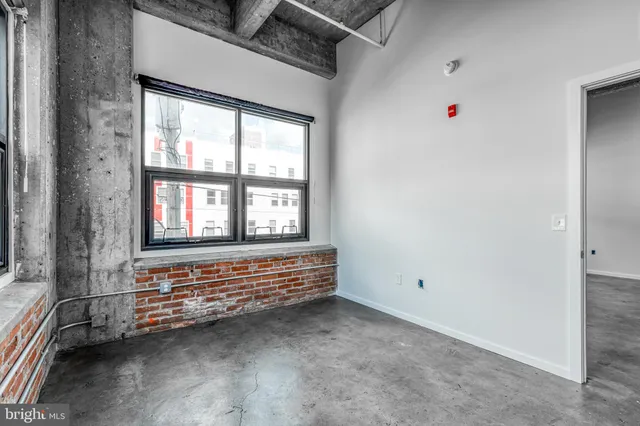 a view of room with window