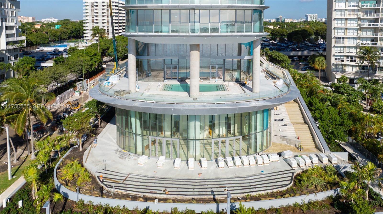 175 Southeast 25th Road, Unit 3902 Miami, FL 33129 - Photo 7 of 30 a view of fountain along the path and plants