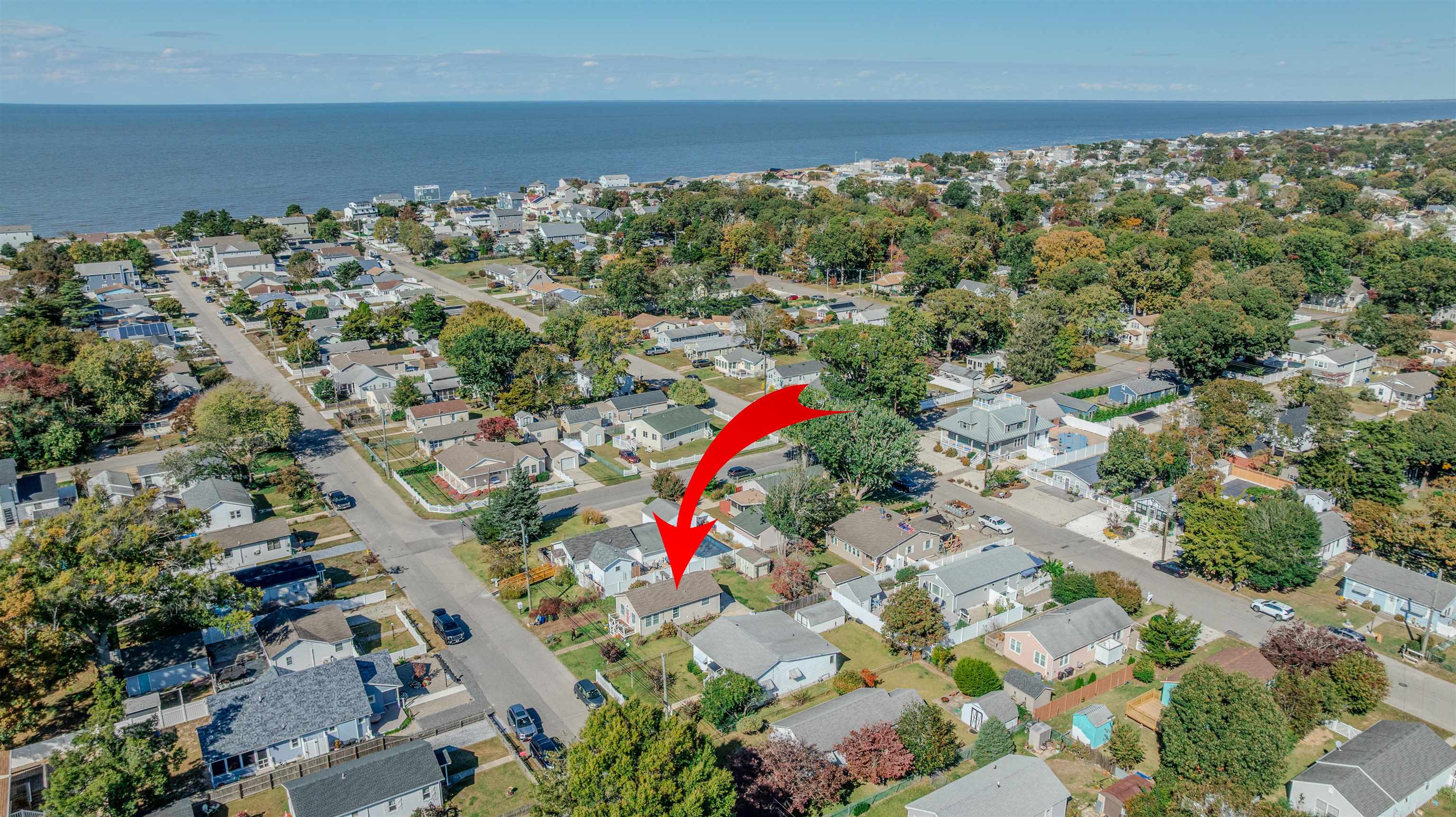 143 Arbor Road Villas, NJ 08251 - Photo 3 of 32 an aerial view of a houses with a yard