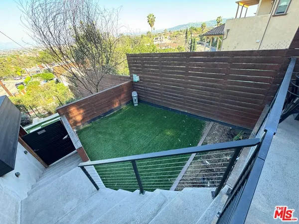 a view of a roof deck