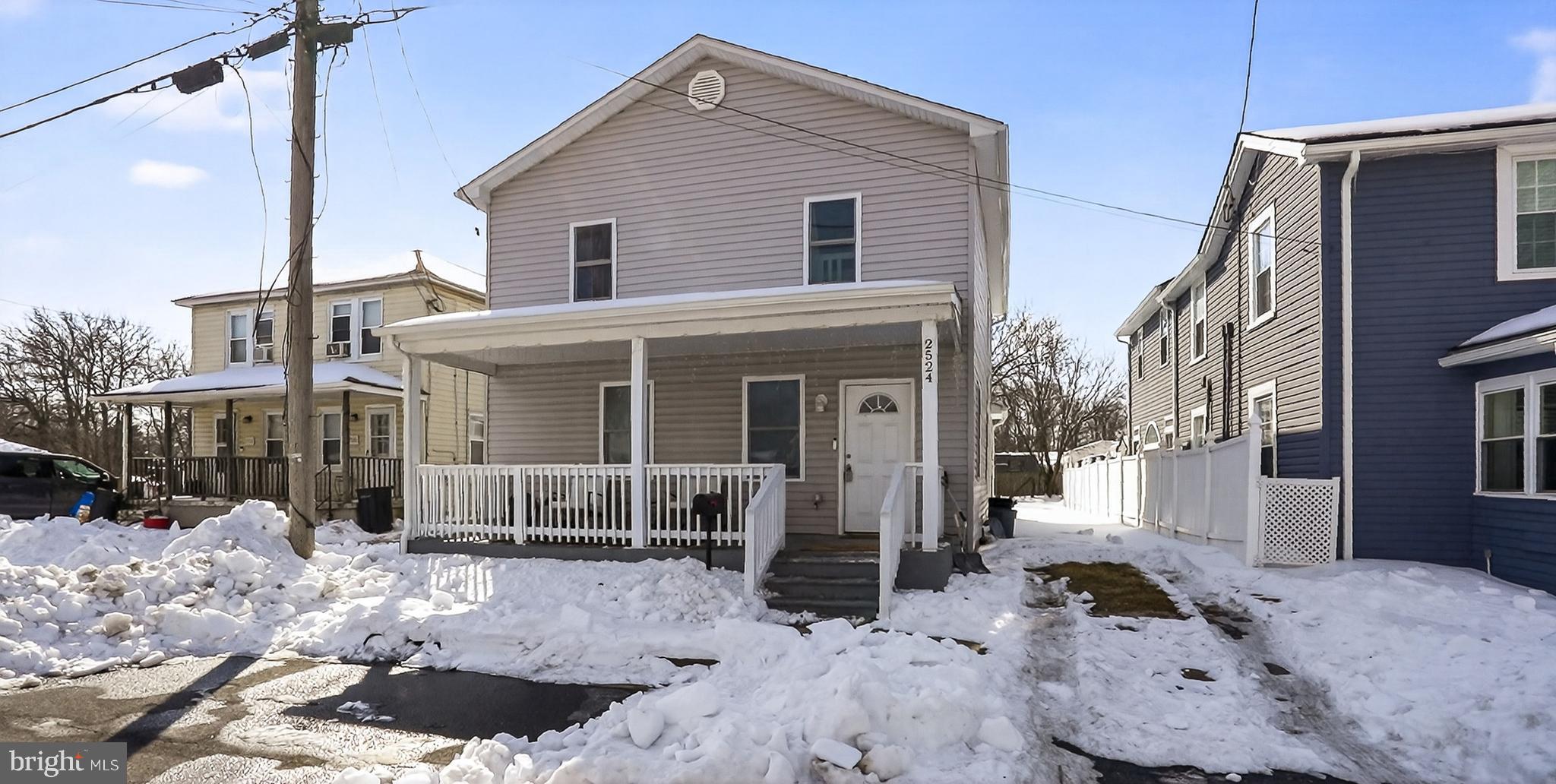 2524 Sycamore Avenue Sparrows Point, MD 21219 - Photo 5 of 45 Driveway to Right of Home