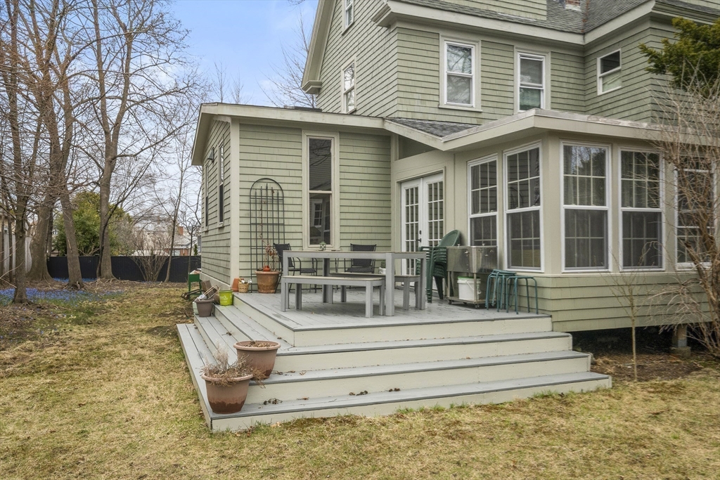 52 Hillside Road Watertown, MA 02472 - Photo 17 of 27 a view of a house with a balcony