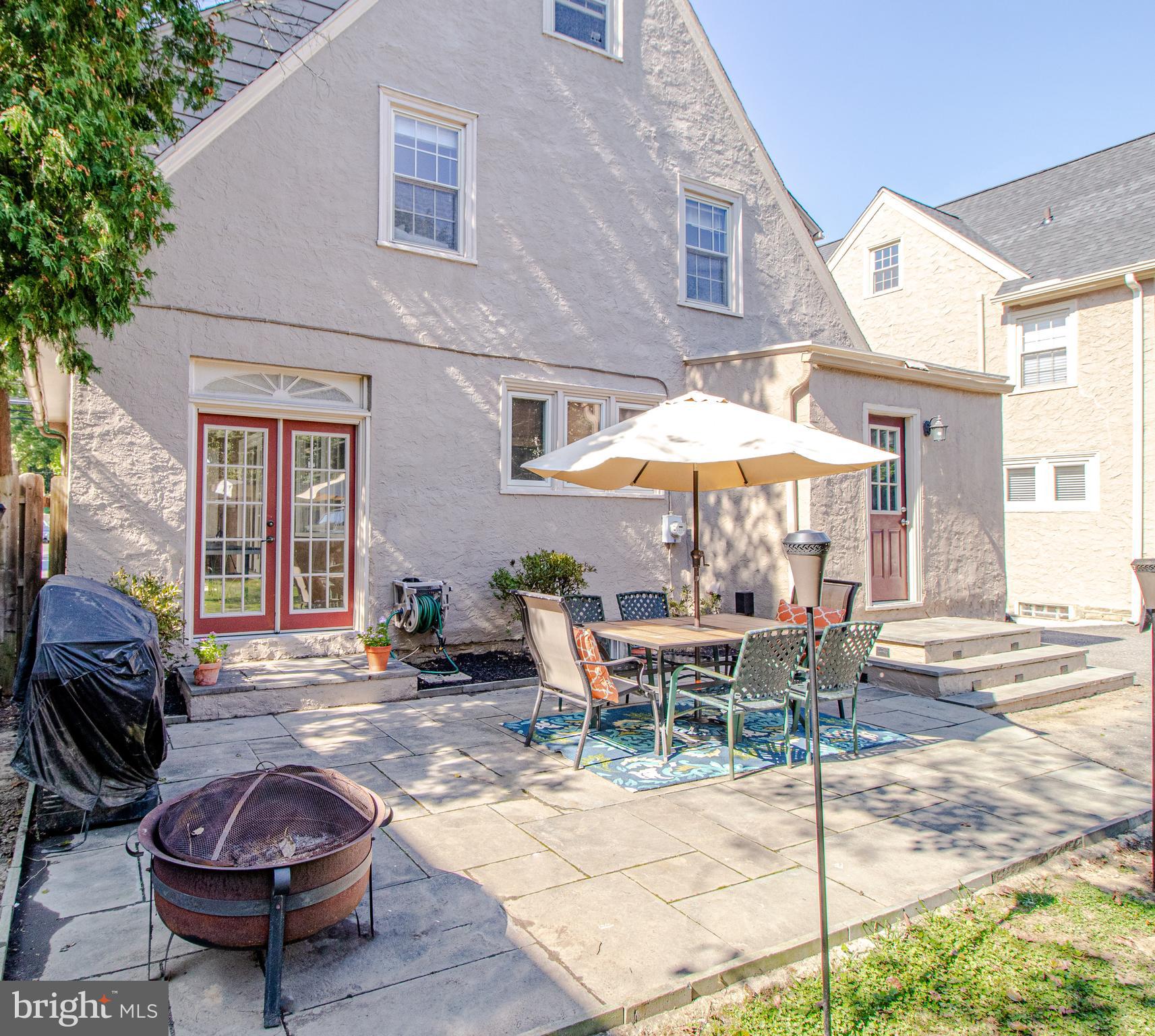 143 Powell Road Springfield, PA 19064 - Photo 24 of 28 Lovely Patio with doors to Sun Room