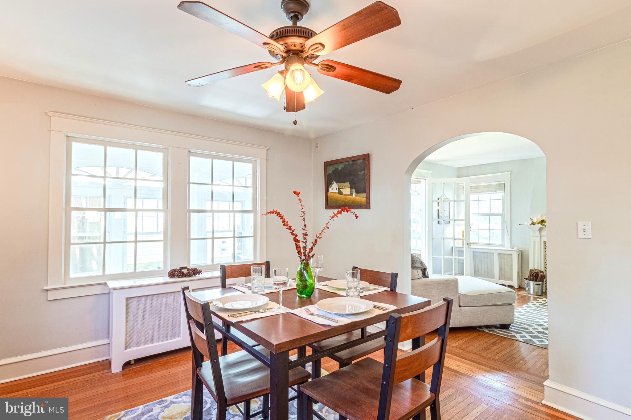 143 Powell Road Springfield, PA 19064 - Photo 8 of 28 Dining Room open to Living Room