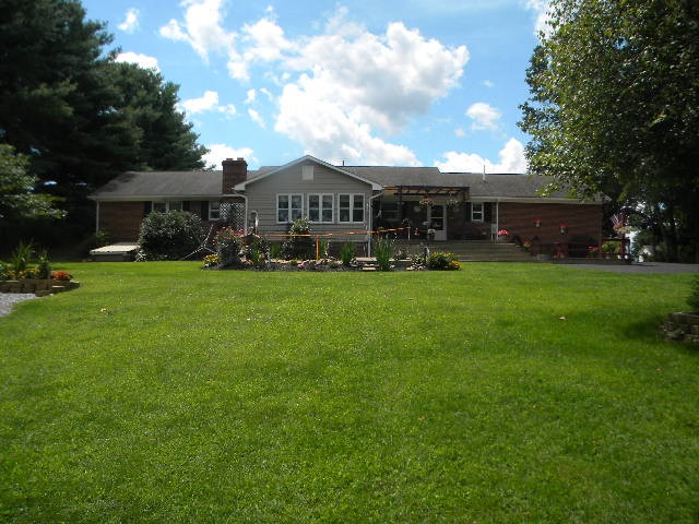 280 George Home Road Waynesboro, VA 22980 - Photo 28 of 29 a front view of house with yard barbeque and outdoor seating