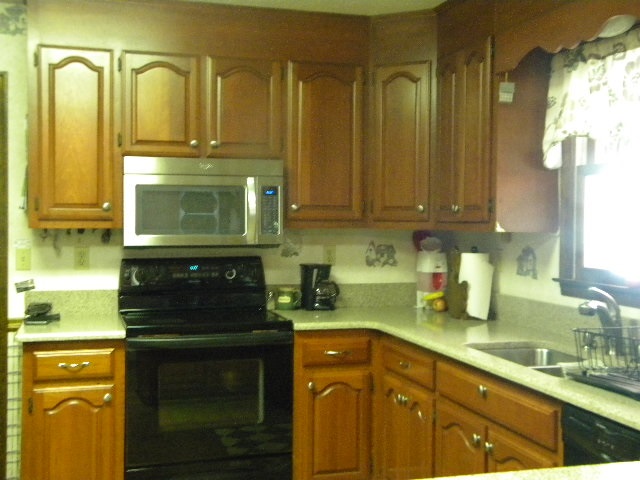 280 George Home Road Waynesboro, VA 22980 - Photo 8 of 29 a kitchen with stainless steel appliances granite countertop a stove a sink and a microwave