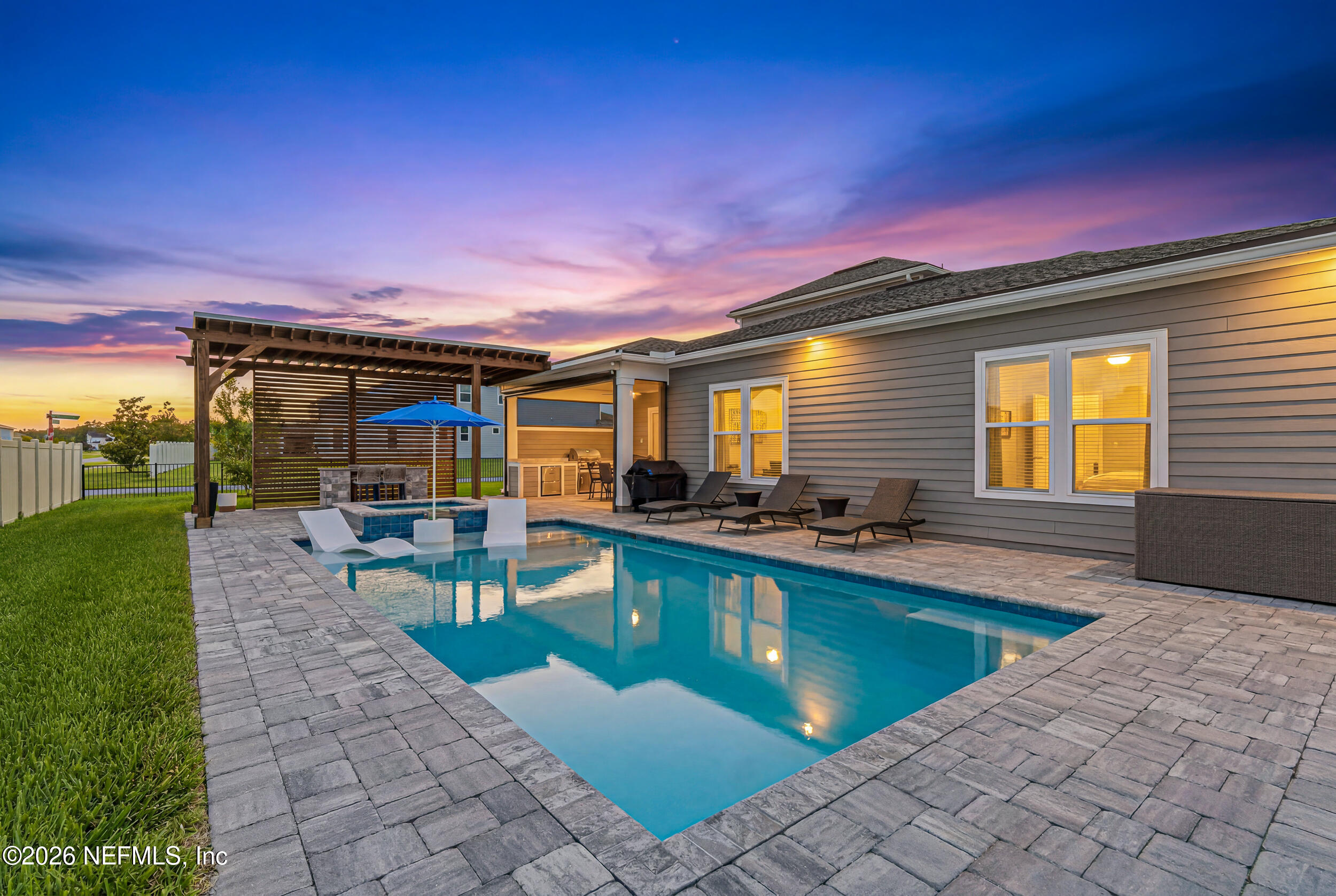26 Hillendale Circle St. Johns, FL 32259 - Photo 4 of 105 4_virtual twilight pool