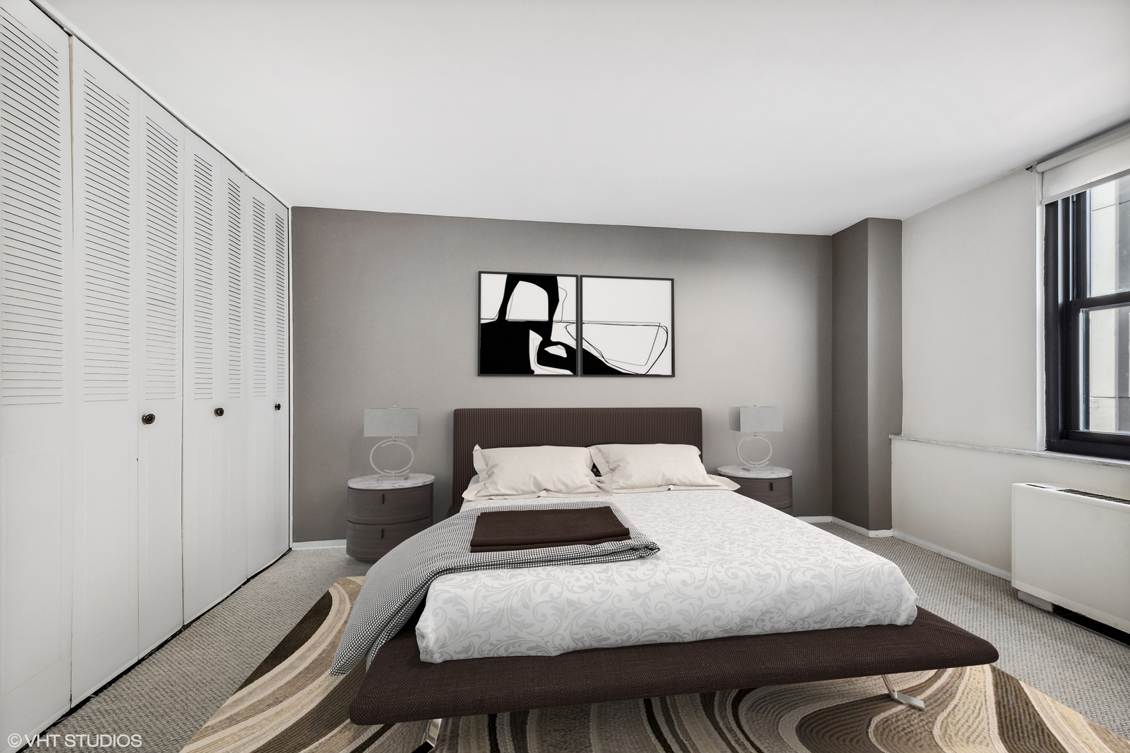 5701 North Sheridan Road, Unit 5K Chicago, IL 60660 - Photo 14 of 24 a bedroom with a bed and a window