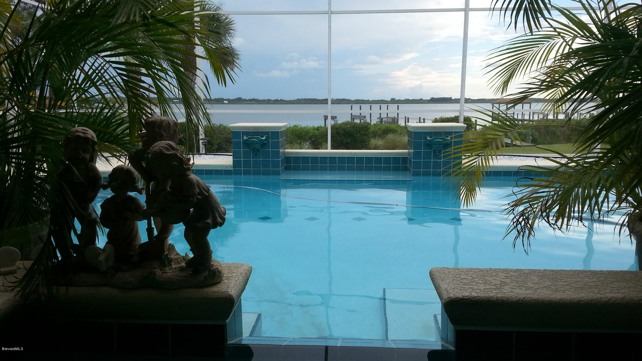1910 Gates Road Merritt Island, FL 32952 - Photo 21 of 23 Gates hot tub view