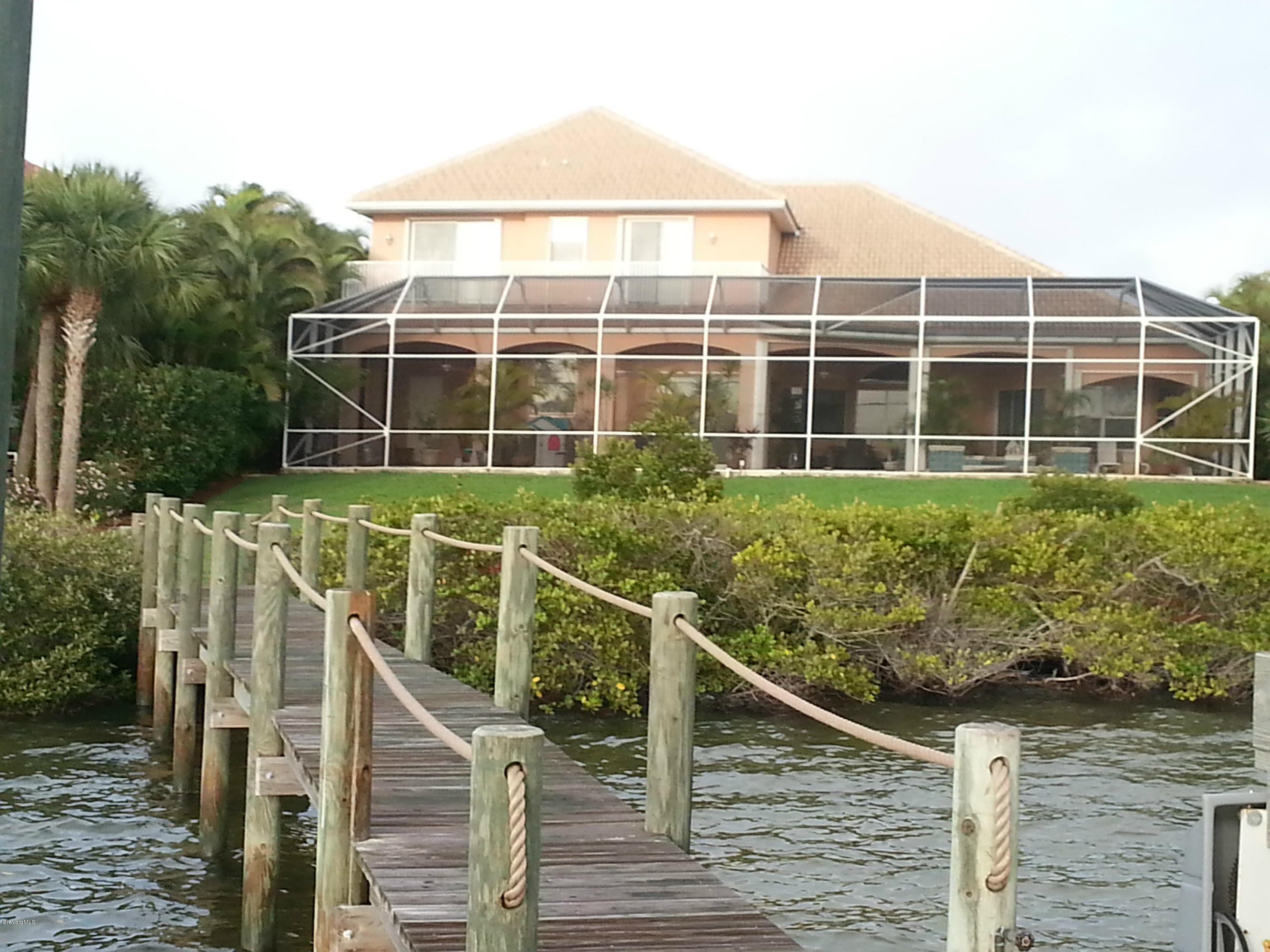 1910 Gates Road Merritt Island, FL 32952 - Photo 22 of 23 Gates back of house