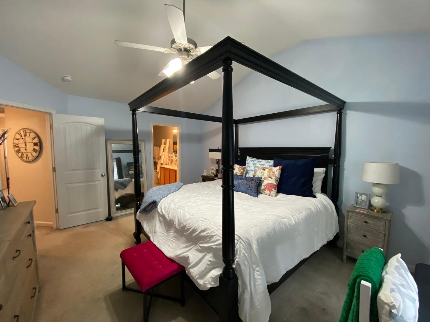 4646 Altha Street Raleigh, NC 27606 - Photo 12 of 23 a bedroom with a bed and window