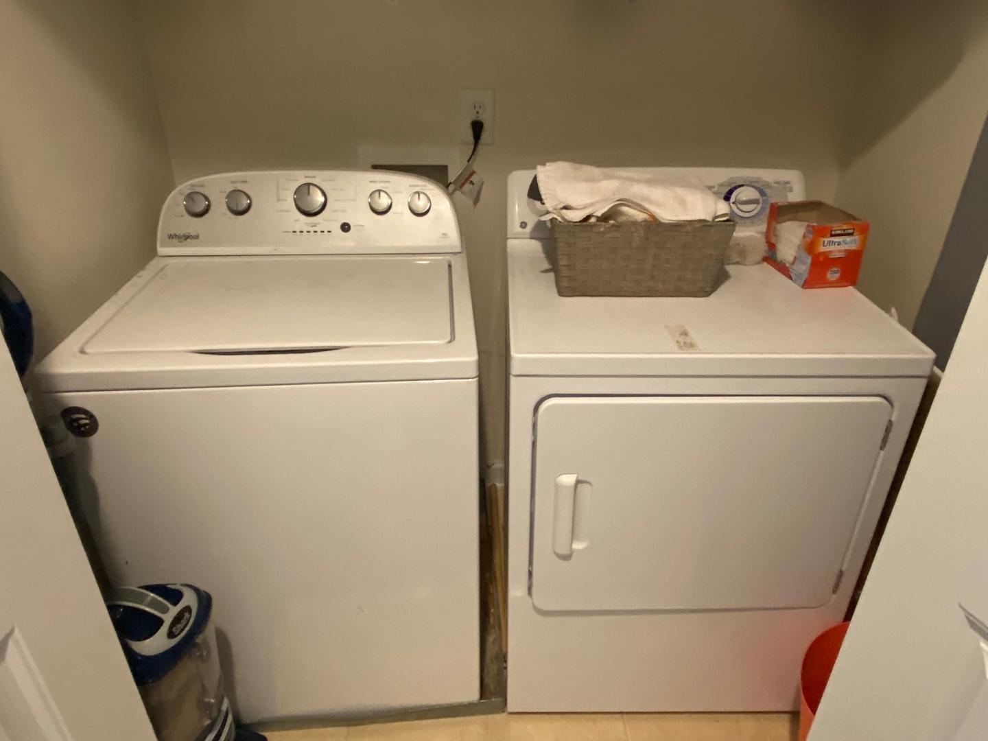 4646 Altha Street Raleigh, NC 27606 - Photo 16 of 23 a utility room with dryer and washer