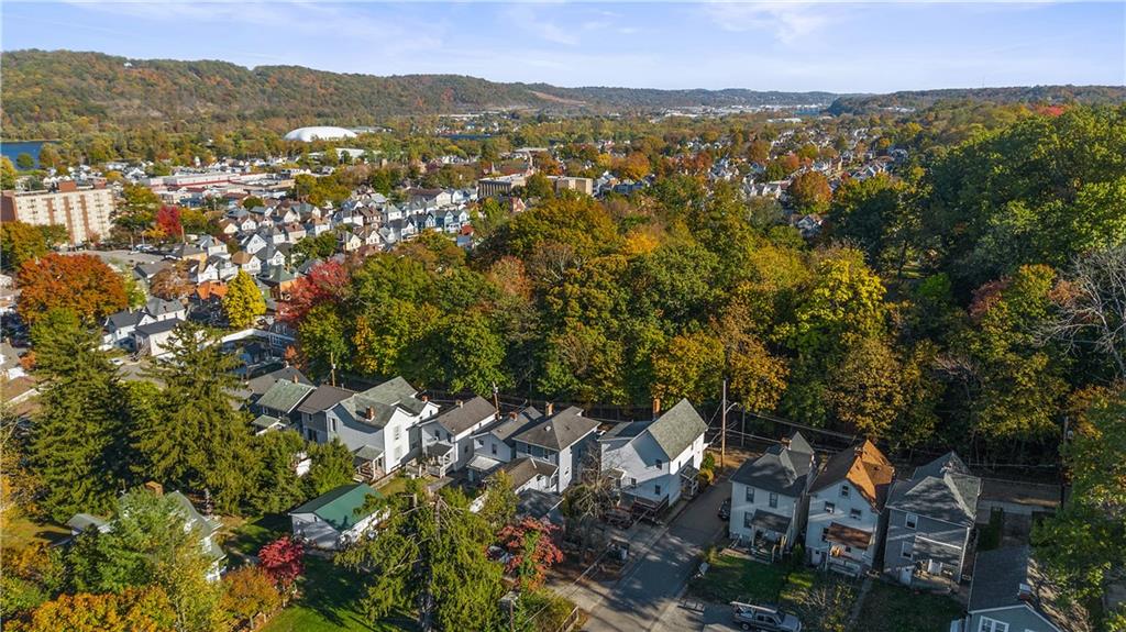 920 Watson Street Coraopolis, PA 15108 - Photo 36 of 36 an aerial view of residential house with outdoor space and trees all around