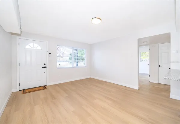 wooden floor in an empty room