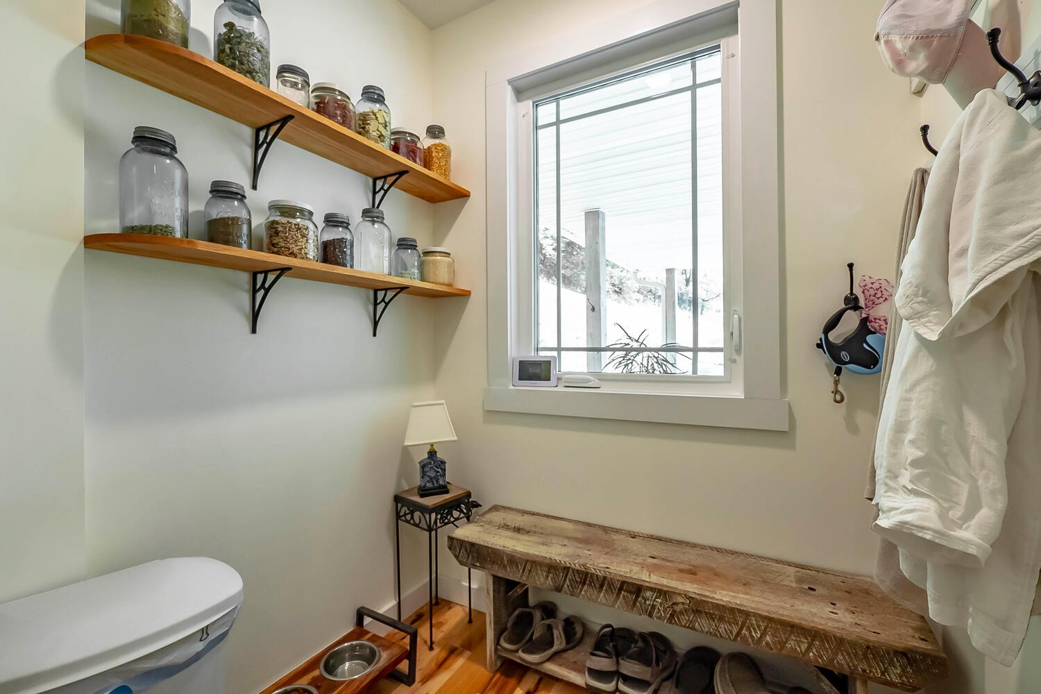 5970 Milton Fox Road Franklin, TN 37064 - Photo 15 of 49 a bathroom with a window a sink and a toilet