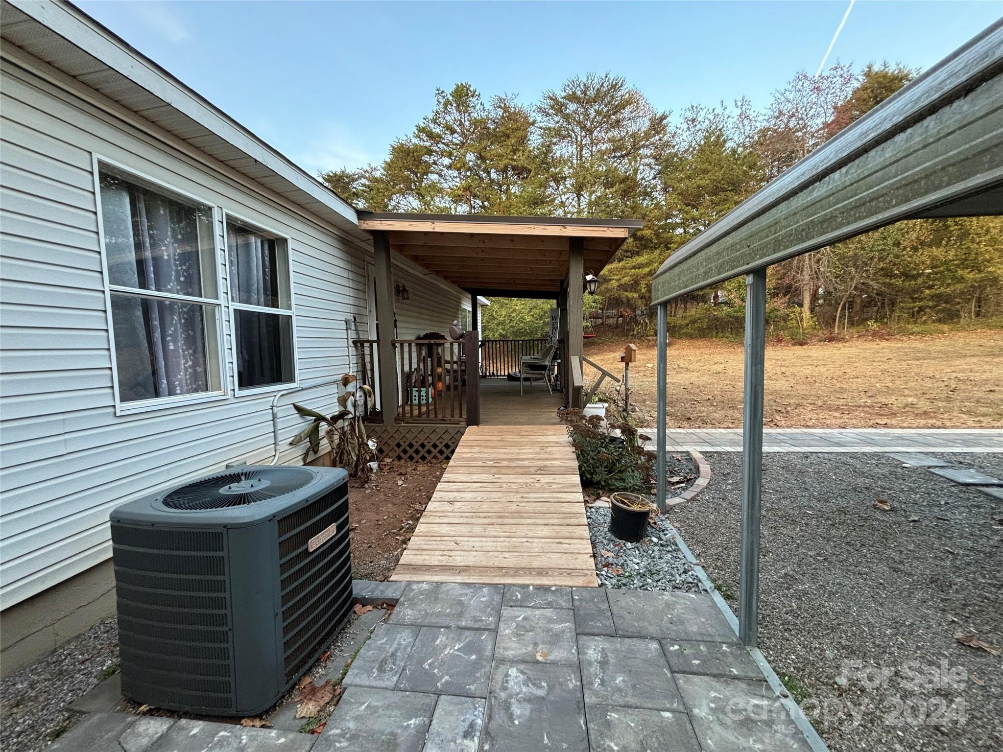 2338 Whiteside Road Mill Spring, NC 28756 - Photo 9 of 28 a view of outdoor space yard and patio