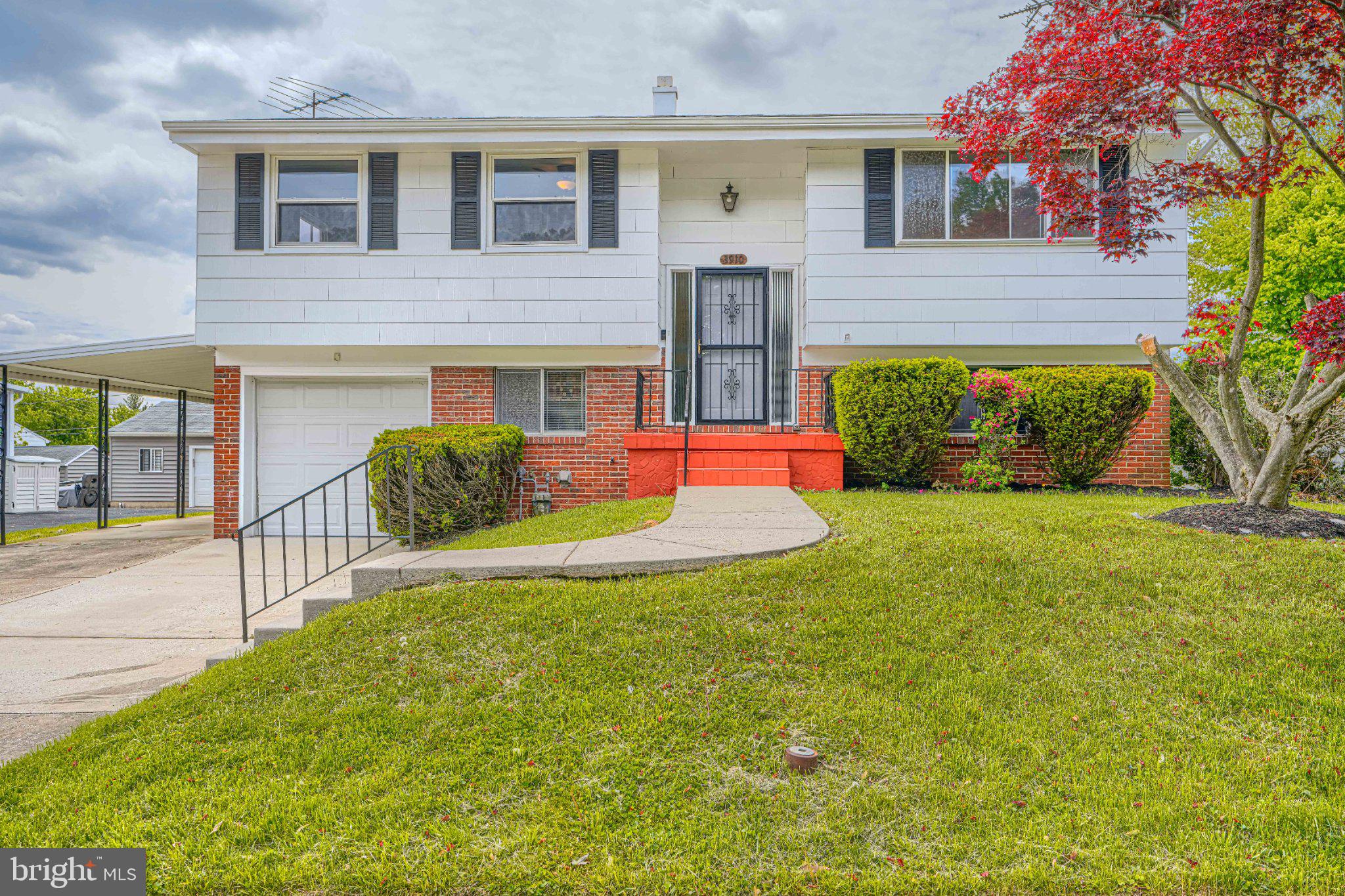 Charming split-level home with curb appeal.
