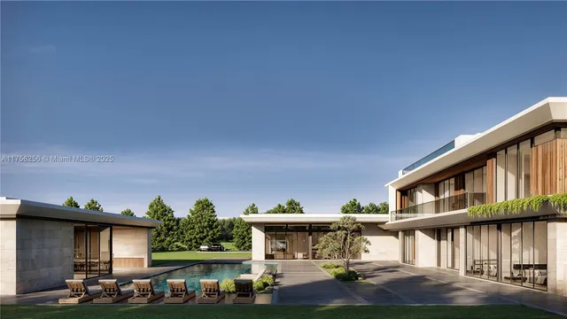 a view of houses with sky view