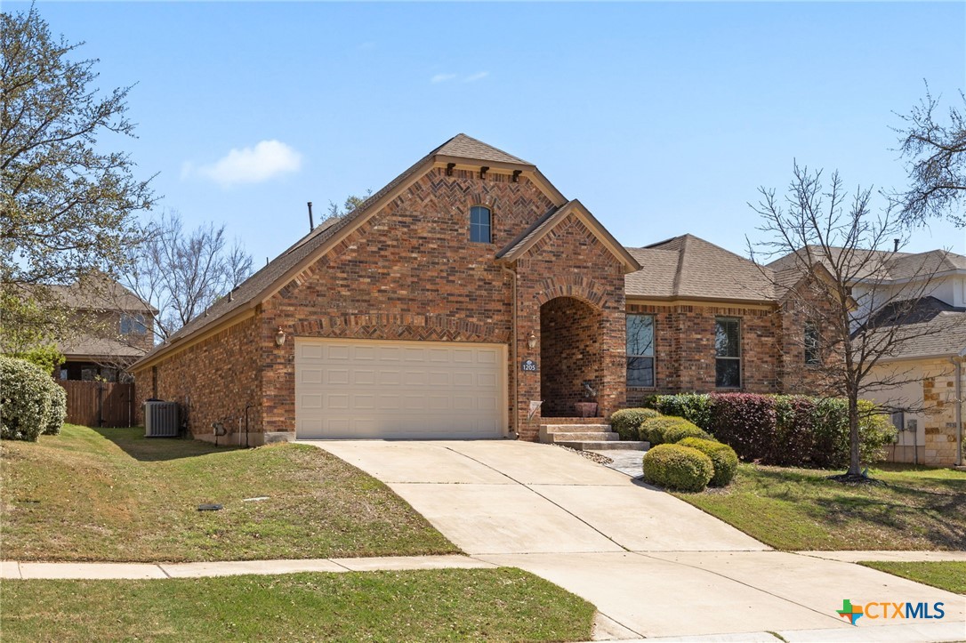 1205 Winding Way Drive Georgetown, TX 78628 - Photo 2 of 39 Another view of the front of the home