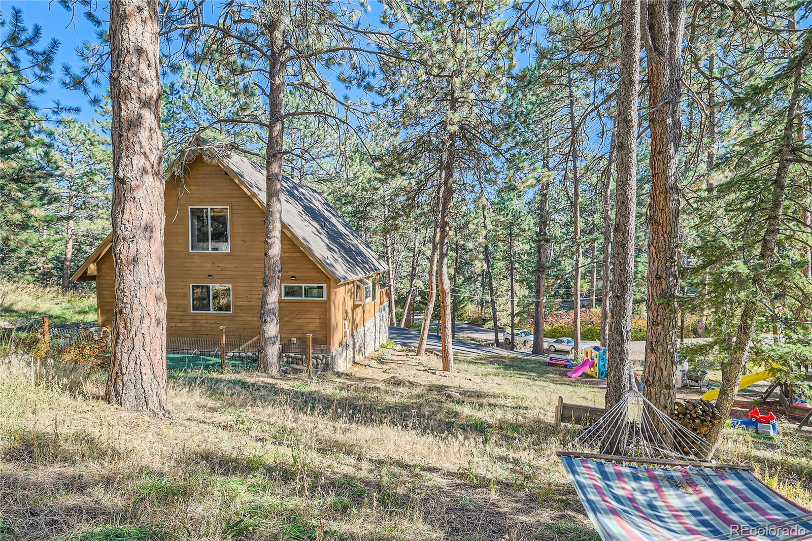 938 Valley Road Evergreen, CO 80439 - Photo 24 of 24 a house view with a outdoor space