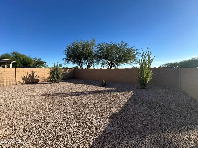 a view of outdoor space and yard