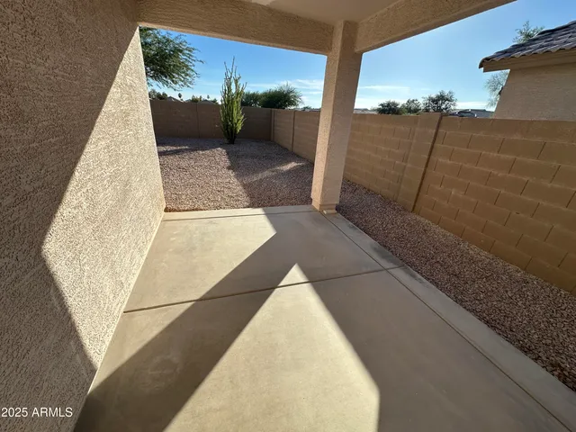a view of a room with rack on the wall