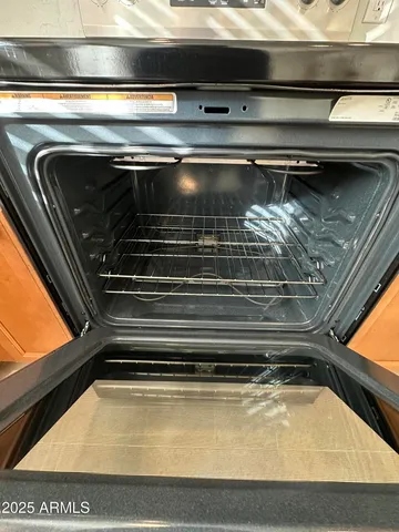 a close view of stove